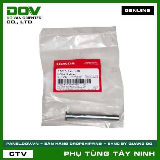 CHỐT BẢN LỀ YÊN XE — 77215KZL930