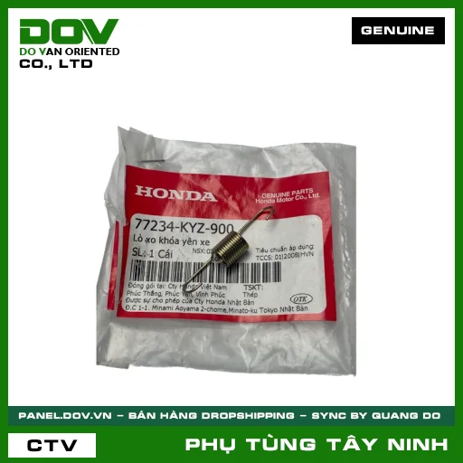 LÒ XO KHÓA YÊN XE — 77234KYZ900