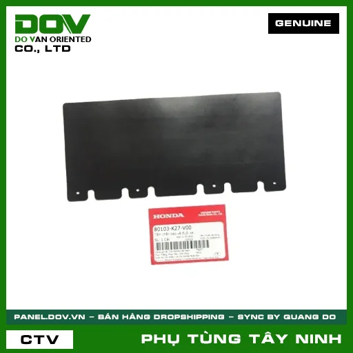 TẤM CHẮN BẢO VỆ ĐUÔI XE — 80103K27V00