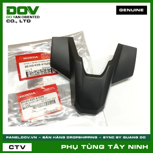 ỐP DÈ (CHẮN BÙN) SAU TRÊN*TBLACK* — 80103K59A70ZB