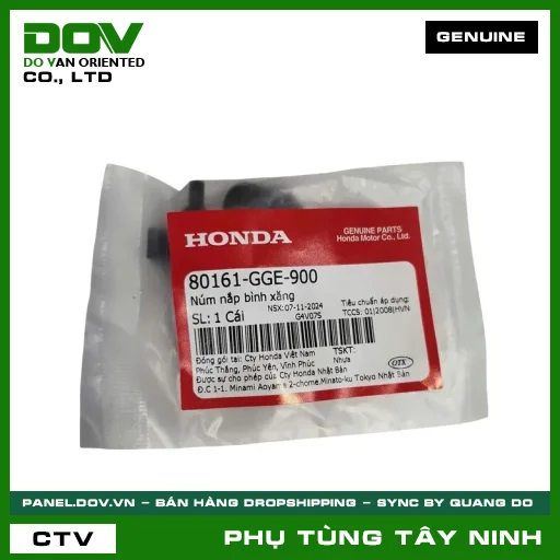 NÚM NẮP BÌNH XĂNG — 80161GGE900