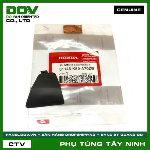 NẮP KHẨN CẤP *TBLACK* — 81145K59A70ZB