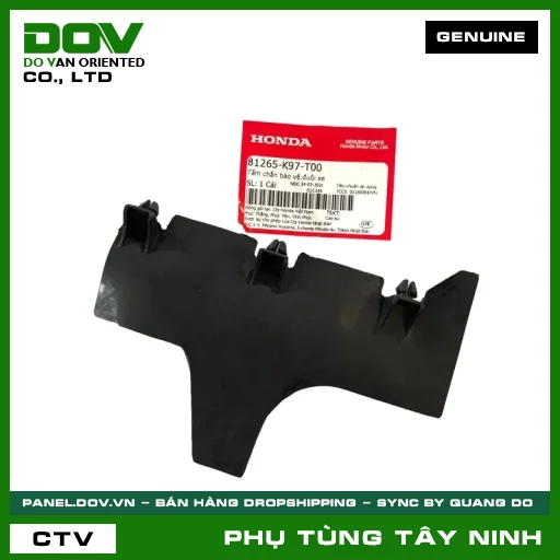TẤM CHẮN BẢO VỆ ĐUÔI XE — 81265K97T00