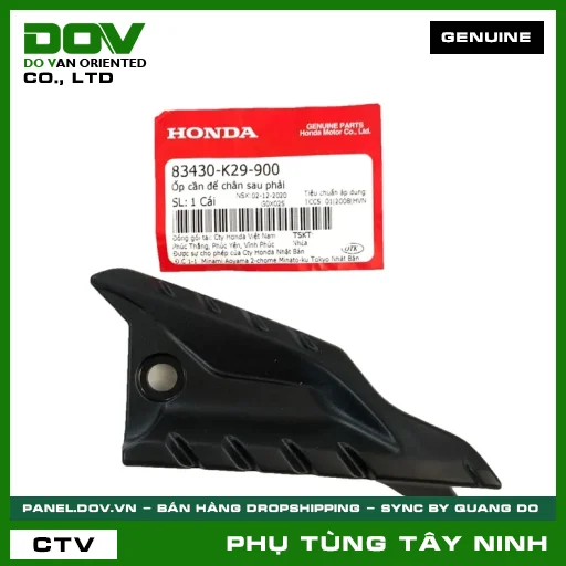 ỐP CẦN ĐỂ CHÂN SAU PHẢI — 83430K29900