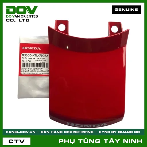 BỘ ỐP ĐUÔI SAU *R263*M — 83600KTL790ZA