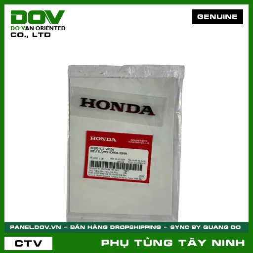 BIỂU TƯỢNG HONDA 80MM — 86101K12V00ZA
