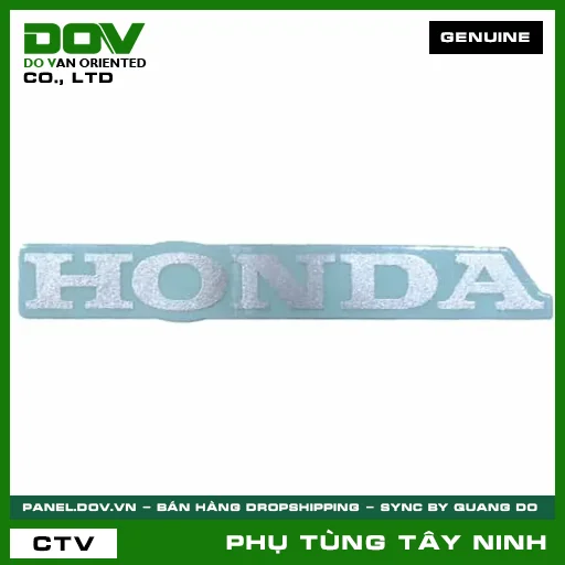 MÁC CHỮ HONDA 75MM *NH411* — 86101K35V00ZA