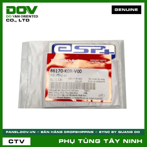MÁC ĐỘNG CƠ — 86170K0RV00