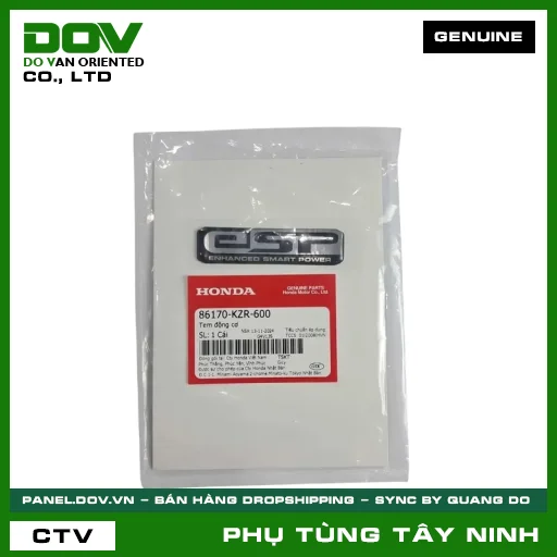 TEM ĐỘNG CƠ — 86170KZR600