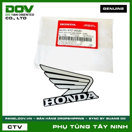 MARK CÁNH CHIM PHẢI 80MM *NHB2 — 86201KYZV60ZD