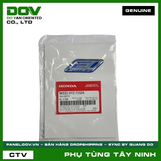 TEM CHỮ FI — 86531KYZ710ZA