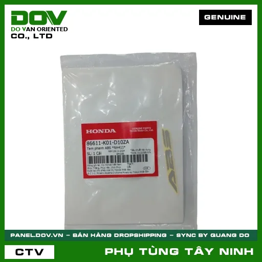 TEM PHANH ABS *NH411* — 86611K01D10ZA