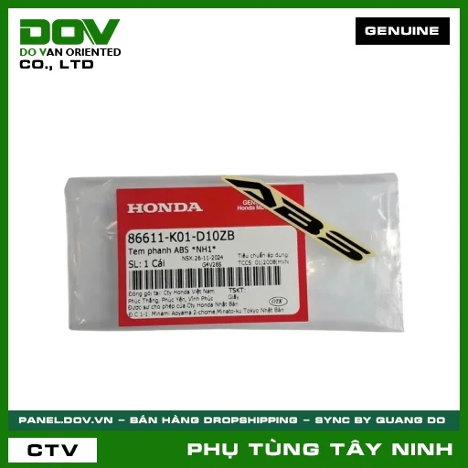 TEM PHANH ABS *NH1* — 86611K01D10ZB