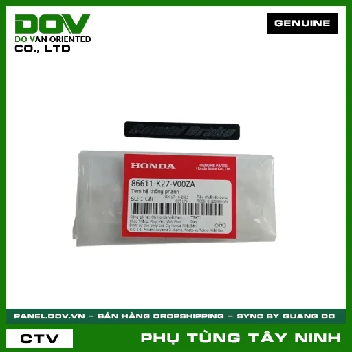 TEM HỆ THỐNG PHANH — 86611K27V00ZA
