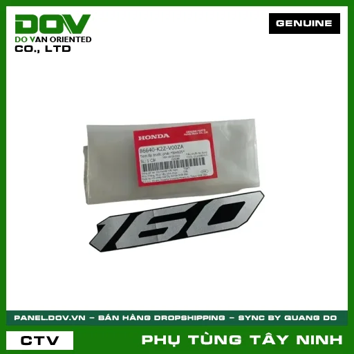 TEM ỐP TRƯỚC PHẢI *NHB25* — 86640K2ZV00ZA