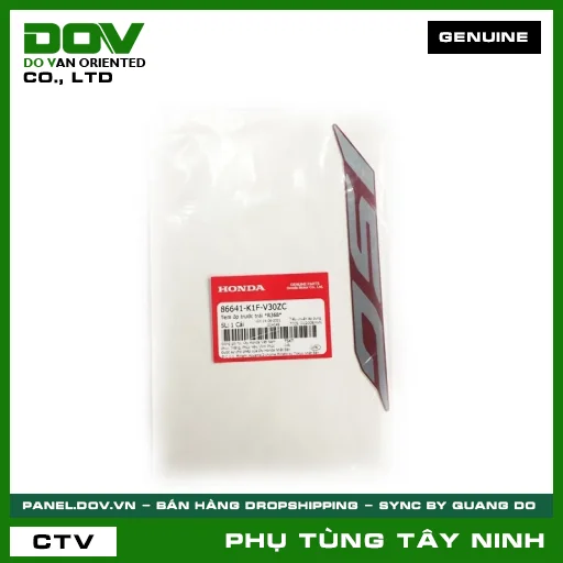 TEM ỐP TRƯỚC TRÁI *R368* — 86641K1FV30ZC