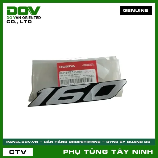 TEM ỐP TRƯỚC TRÁI *NHB25* — 86641K2ZV00ZA