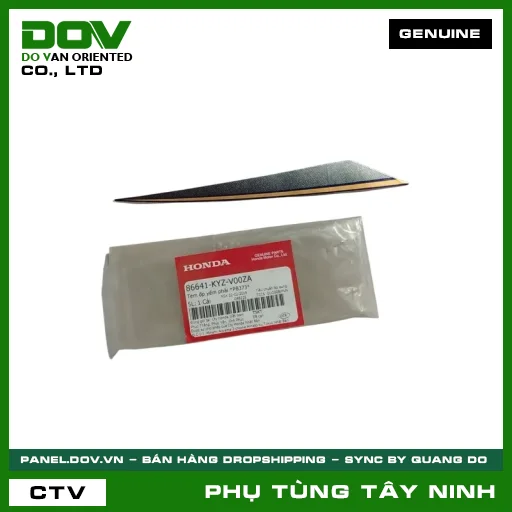 TEM ỐP YẾM PHẢI *PB373* — 86641KYZV00ZA