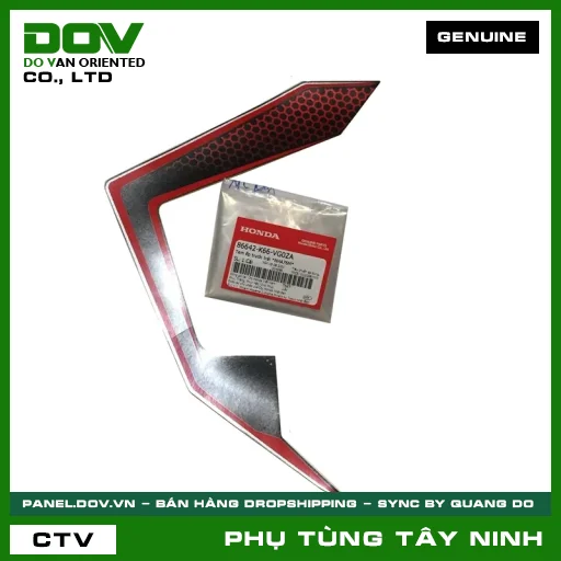 TEM ỐP TRƯỚC TRÁI *NHA76M* — 86642K66VG0ZA