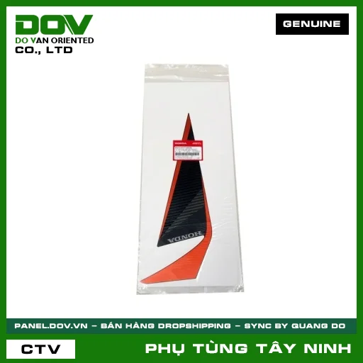 TEM DÁN B CÁNH YẾM PHẢI *YR322C* — 86643K57V80ZB