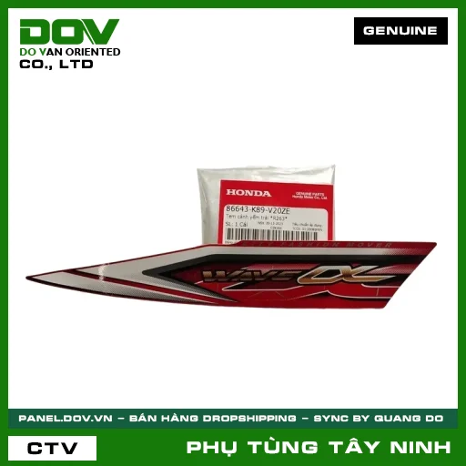 TEM CÁNH YẾM TRÁI *R263* — 86643K89V20ZE