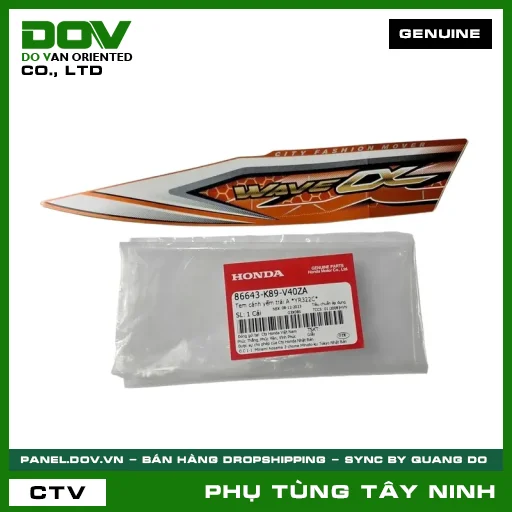 TEM CÁNH YẾM TRÁI A *YR322C* — 86643K89V40ZA