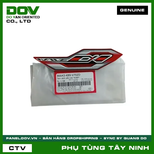 TEM CÁNH YẾM TRÁI *R389* — 86643K89V70ZD