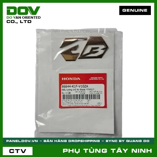 BIỂU TƯỢNG CHỮ AIR BLADE *TYPE2* — 86644K1FV10ZA