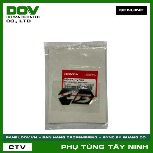 BIỂU TƯỢNG CHỮ AIR BLADE *TYPE1* — 86644K1FV70ZA