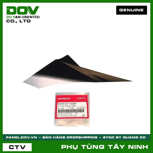 TEM B ỐP TRƯỚC TRÁI *Y208* — 86644K27V10ZB