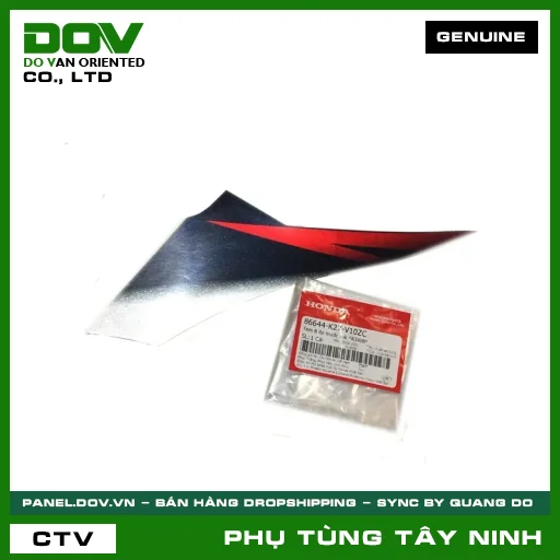 TEM B ỐP TRƯỚC TRÁI *R340B* — 86644K27V10ZC