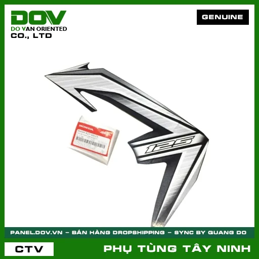 TEM ỐP TRƯỚC TRÁI*NHA62B* — 86644K27V60ZA
