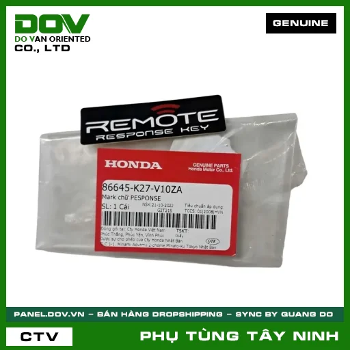 MARK CHỮ PESPONSE — 86645K27V10ZA