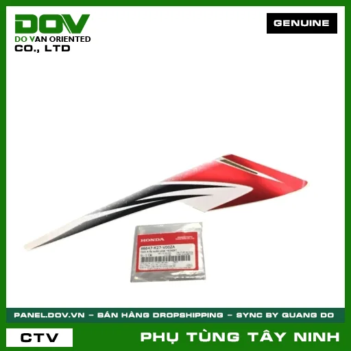 TEM A ỐP SƯỜN PHẢI *R340X* — 86647K27V00ZA