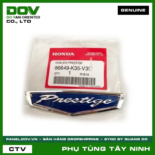 TEM THƯƠNG HIỆU — 86649K35V30