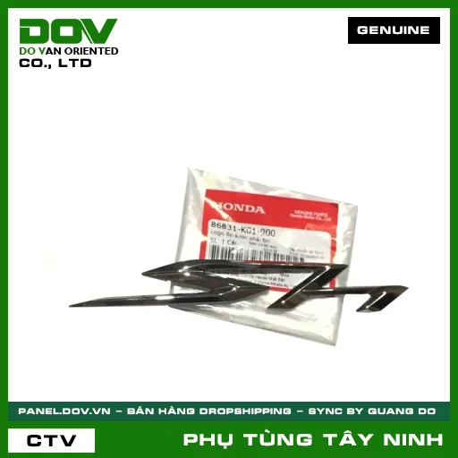 LOGO ỐP SƯỜN PHẢI SH — 86831K01900