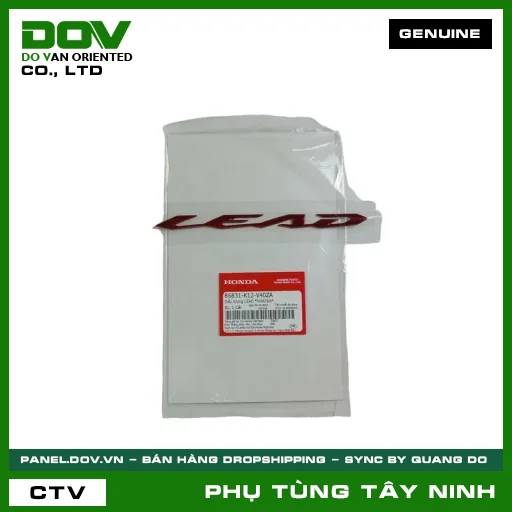 BIỂU TƯỢNG LEAD *NHA76M* — 86831K12V40ZA