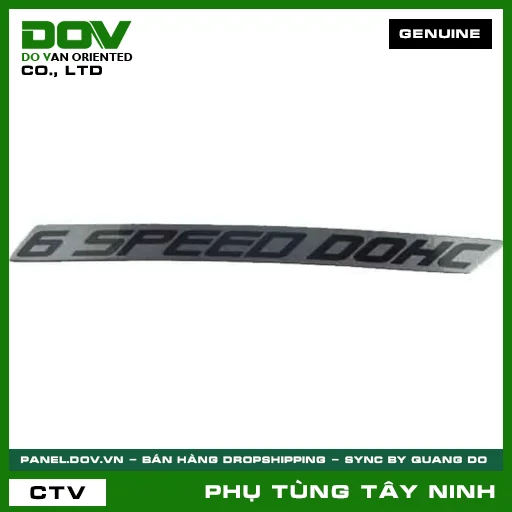 TEM CHỮ 6 SPEED DOHC *TYPE1* — 86831K45A40ZA