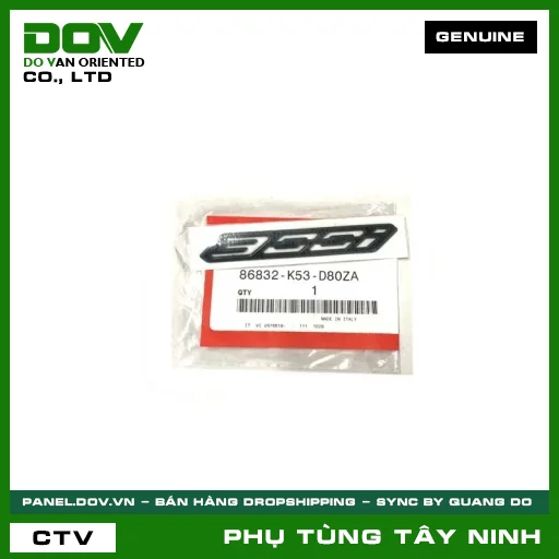 BIỂU TƯỢNG 300I *NH312* — 86832K53D80ZA