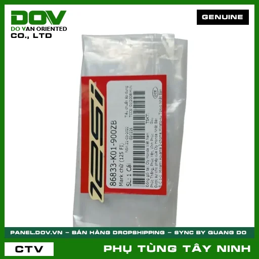 MARK CHỮ (125 FI) — 86833K01900ZB