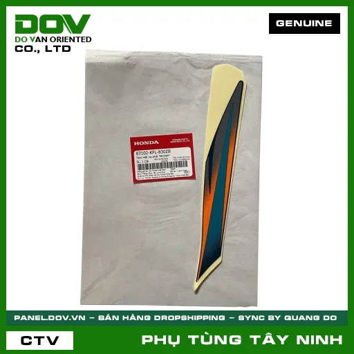 TEM MẶT NẠ PHẢI *B154M* — 87102KFL830ZB