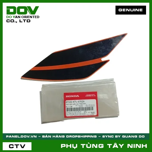 TEM CÁNH YẾM TRÁI *PB373M* — 87102KTL670ZA