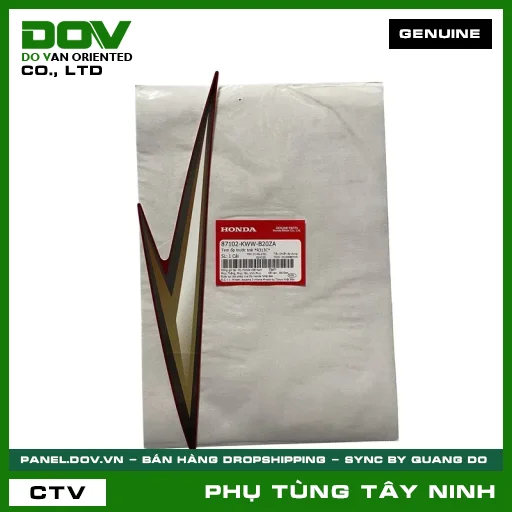 TEM ỐP TRƯỚC TRÁI *R313C* — 87102KWWB20ZA
