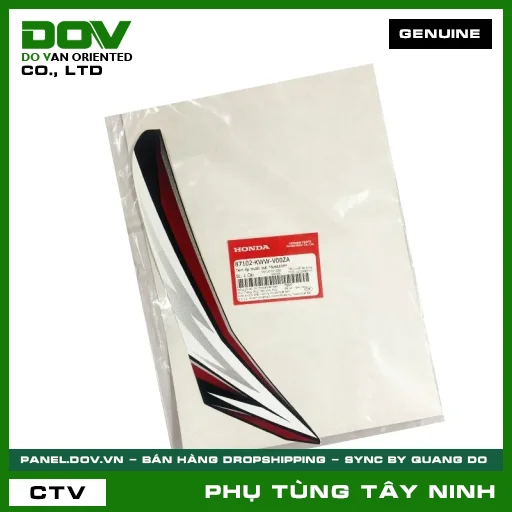 TEM ỐP TRƯỚC TRÁI *NHA69P* — 87102KWWV00ZA