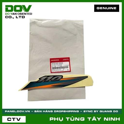 TEM MẶT NẠ TRÁI *B154M* — 87103KFL830ZB