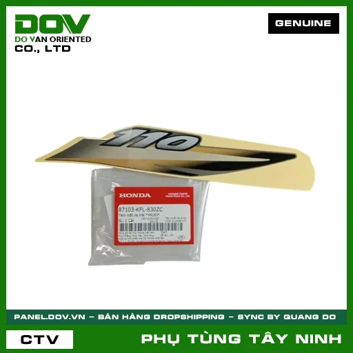 TEM MẶT NẠ TRÁI *YR183* — 87103KFL830ZC