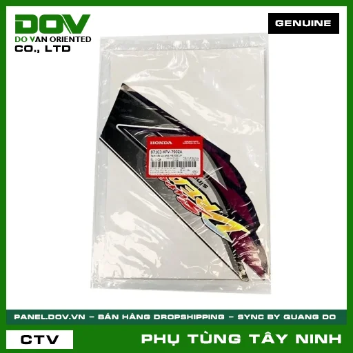 TEM CỐP XE PHẢI *R150CU* — 87103KFV790ZA