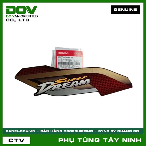 TEM CỐP XE PHẢI R150F — 87103KFV830ZA
