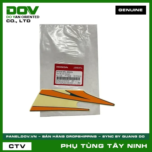 TEM CỐP PHẢI *B154M* — 87105KFL890ZA