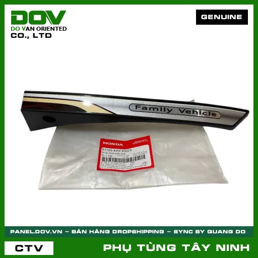 BỘ ỐP NHỰA SƯỜN PHẢI — 87105KVV930ZA